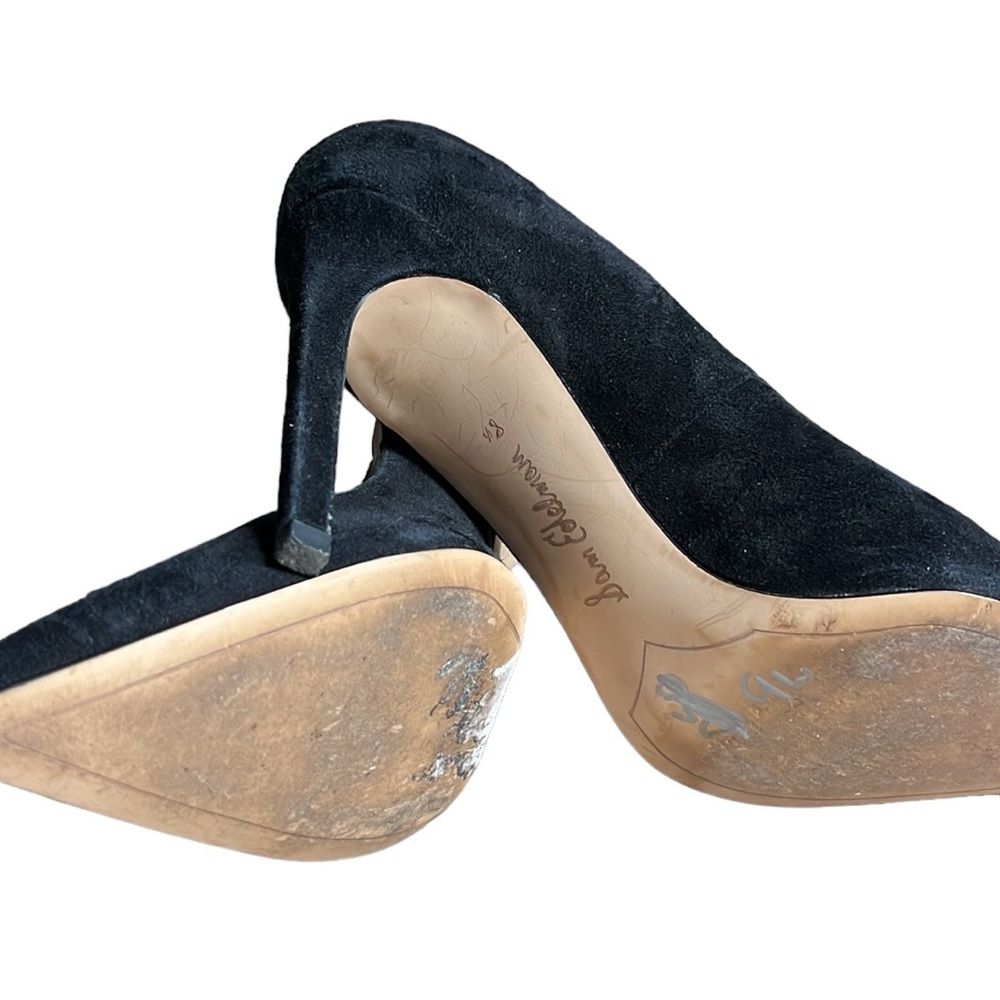 Sam Edelman suede pointy toe stiletto - Picture 11 of 13
